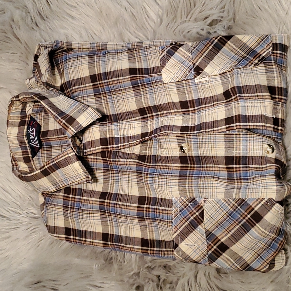 LEVIS long sleeve men button up shirt